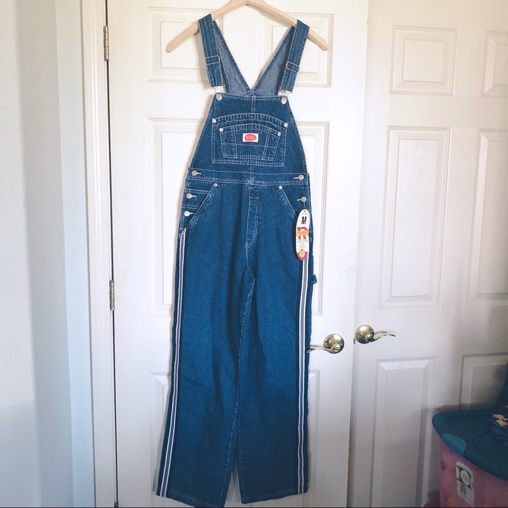 NWT REVOLT Women’s Bib Overalls Jean Medium